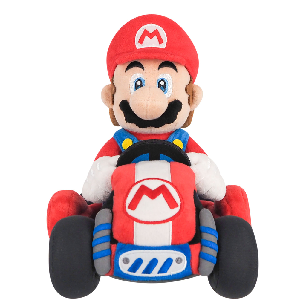 イマン　マリカ　アミナ　コラージュ③ NINTENDO TOGETHER PLUSH MARIO KART: MARIO - 27 CM – Nordic Game Supply