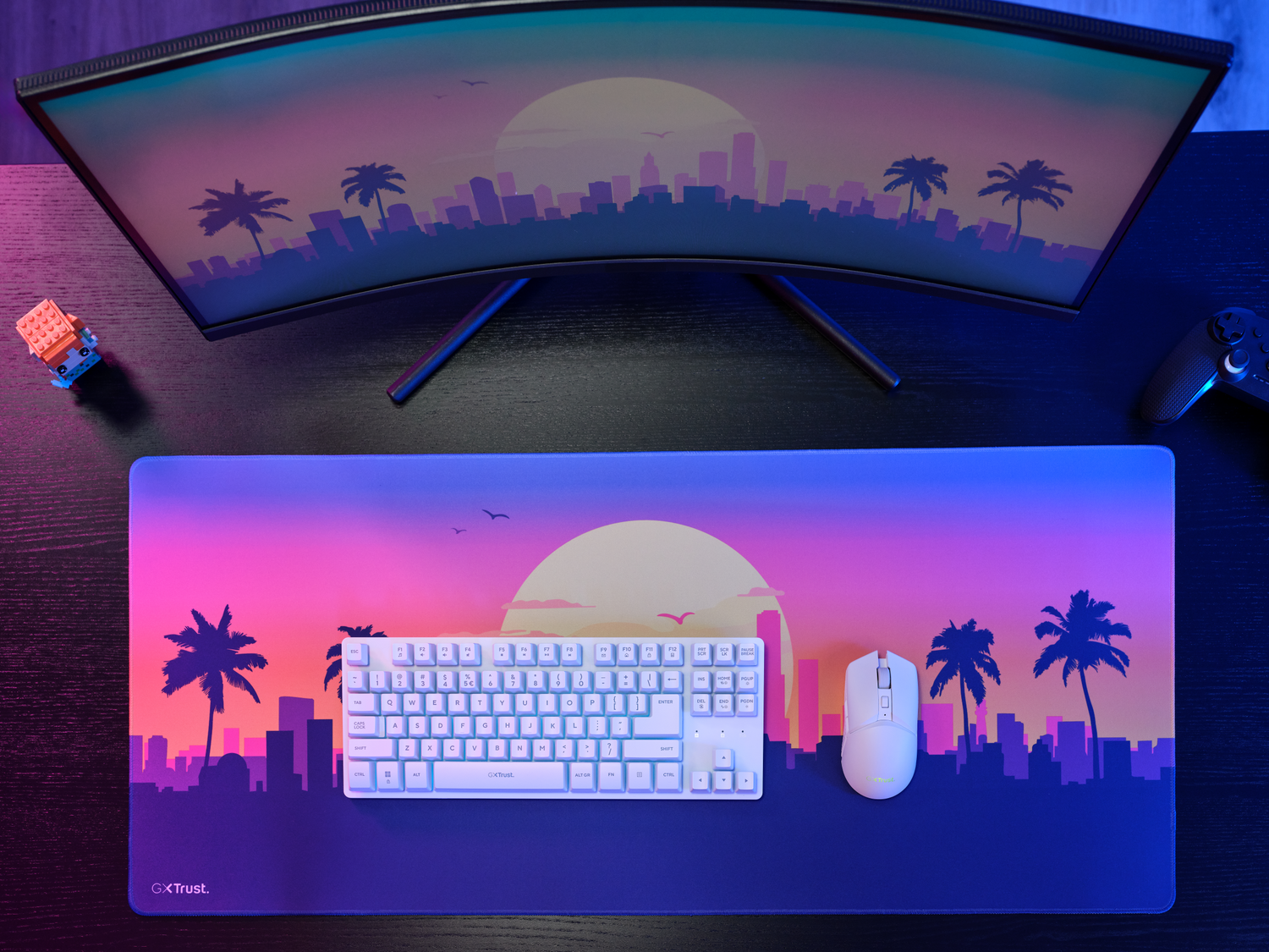 TRUST GXT882 3-in-1 Miami Gaming Bundle – Take Your Gaming to Miami