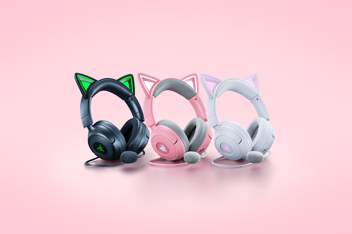 Bring Your Look to Life: Introducing the Razer Kraken Kitty V3 Gaming Headset