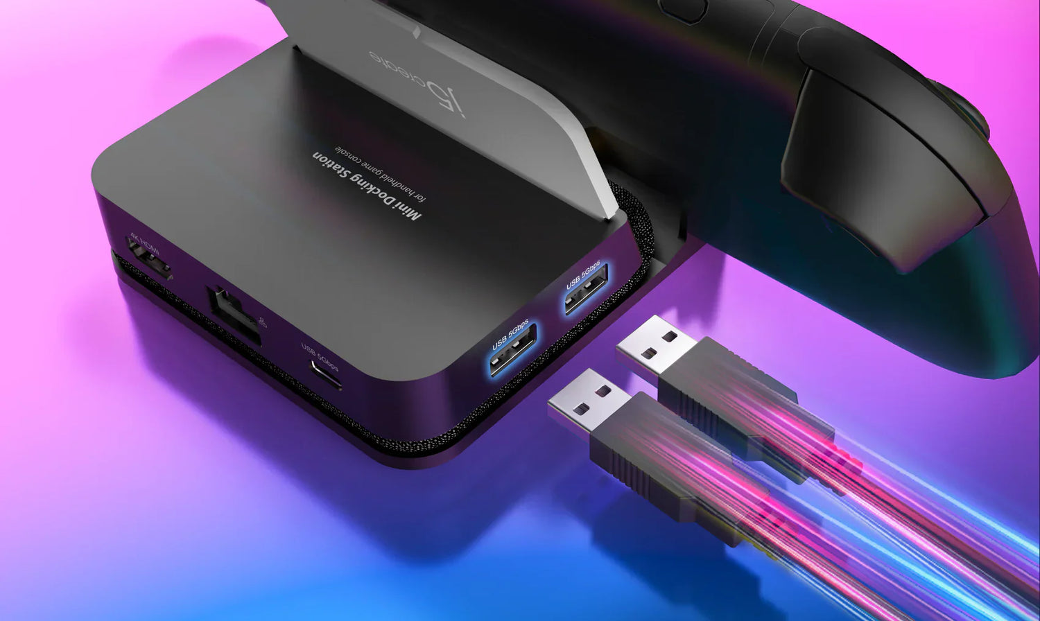 Best in test: J5 Omni Side Dock For Switch 2 and Steam Deck