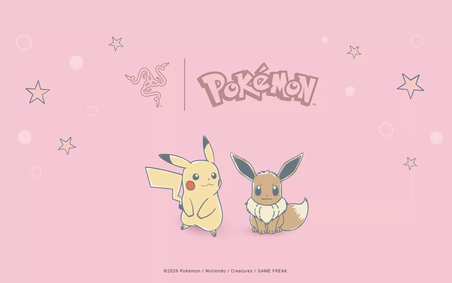 Spark, Evolve, and Play with the Razer | Pikachu & Eevee Collection