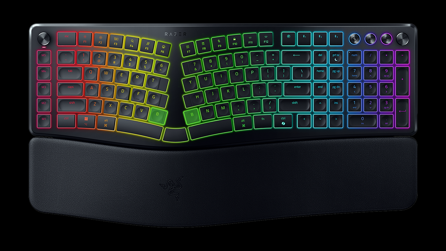 SPLIT ERGONOMICS. UNTETHERED PERFORMANCE. RAZER INTRODUCES THE PRO TYPE ERGO