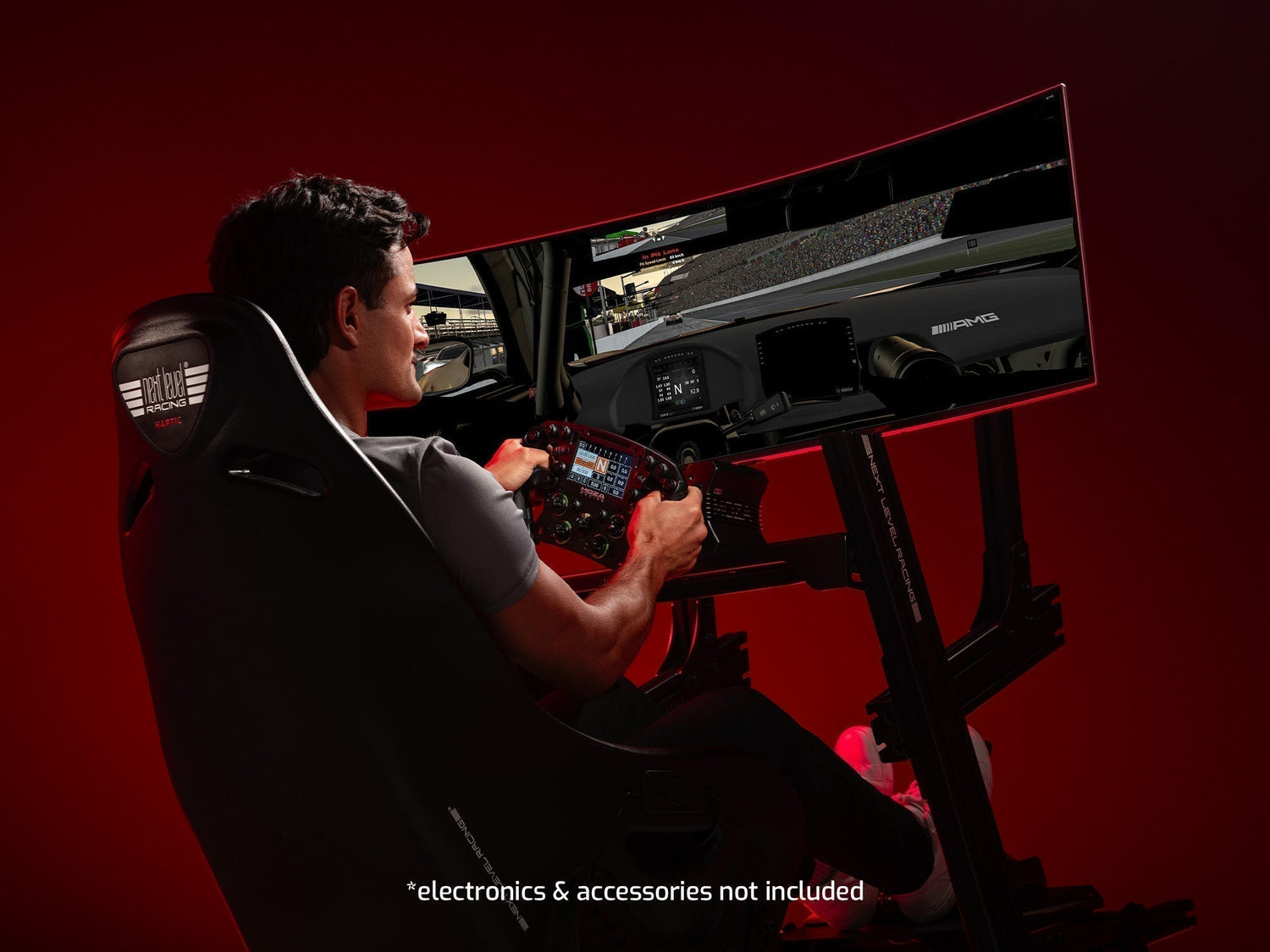 Introducing the ES1 Haptic Feedback Sim Racing Seat From Next Level Racing