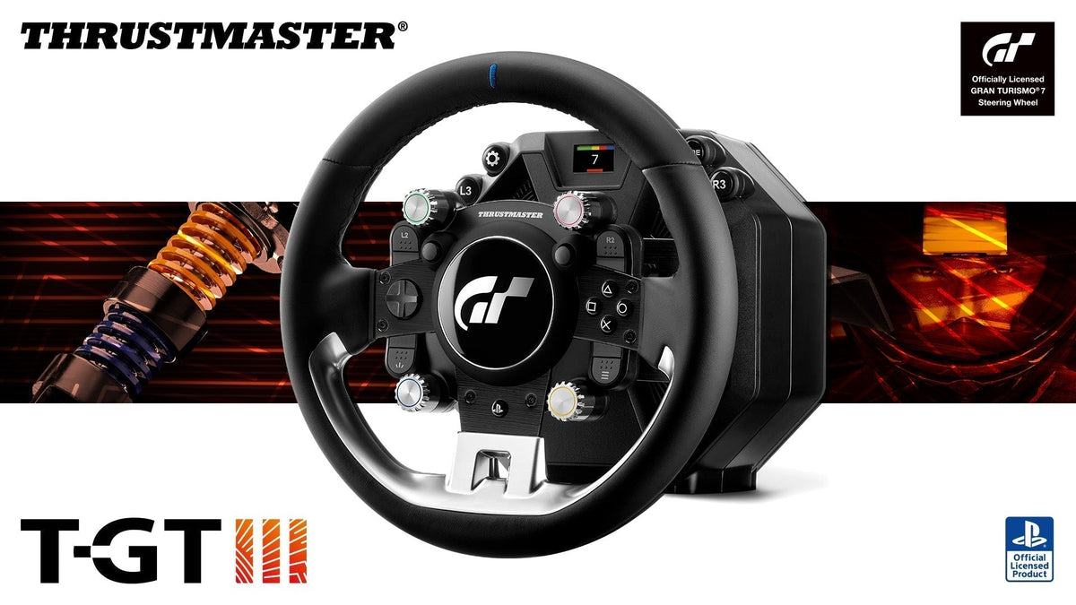 Thrustmaster Becomes Official Partner of Gran Turismo World Series and Unveils Its 5th Officially Licensed Steering Wheel.