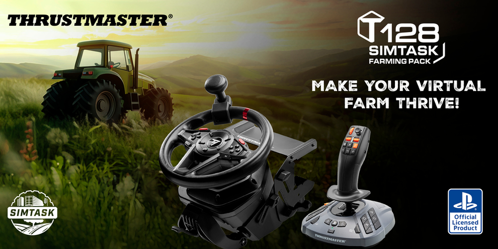 Sim Task THRUSTMASTER T128-P SIMTASK FARMING PACK – Nordic Game Supply