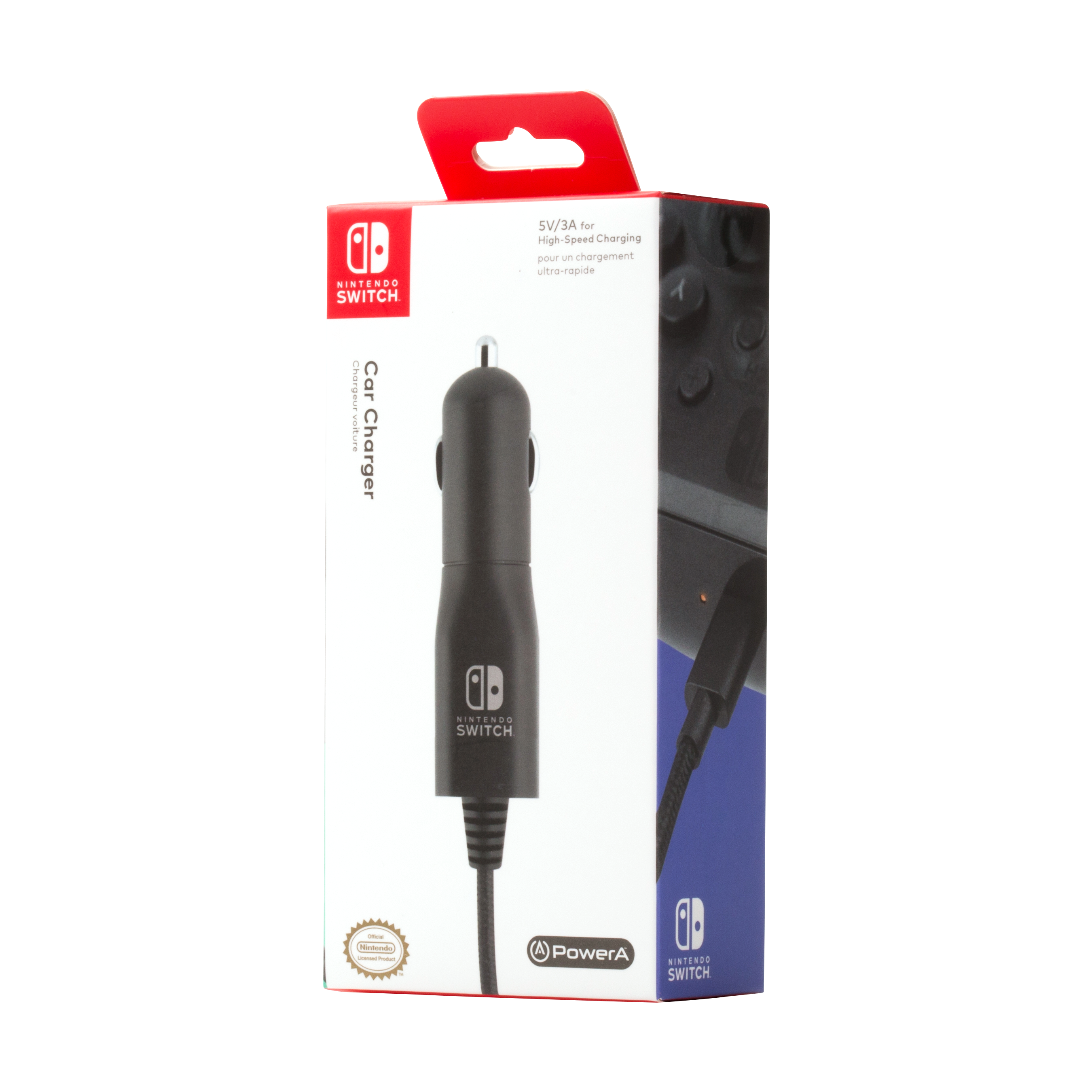hori car charger for nintendo switch