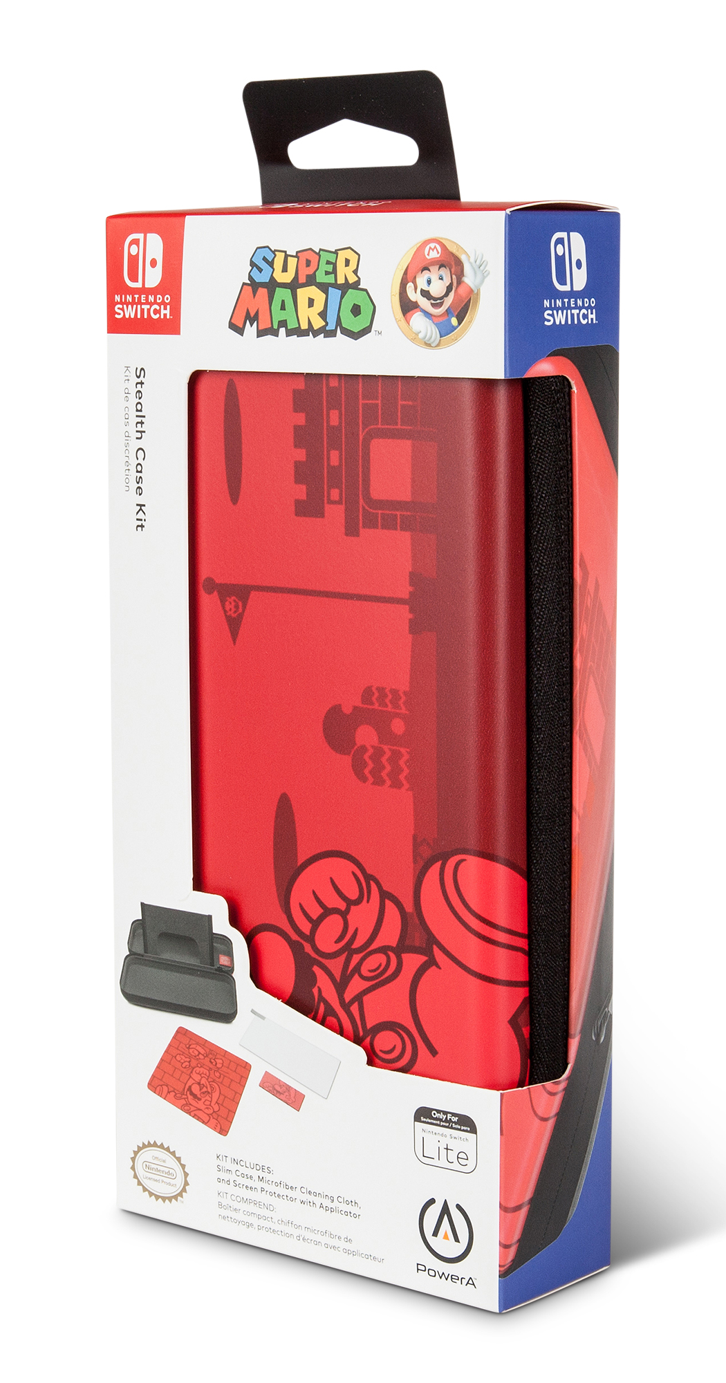 stealth nintendo switch lite case & accessory kit