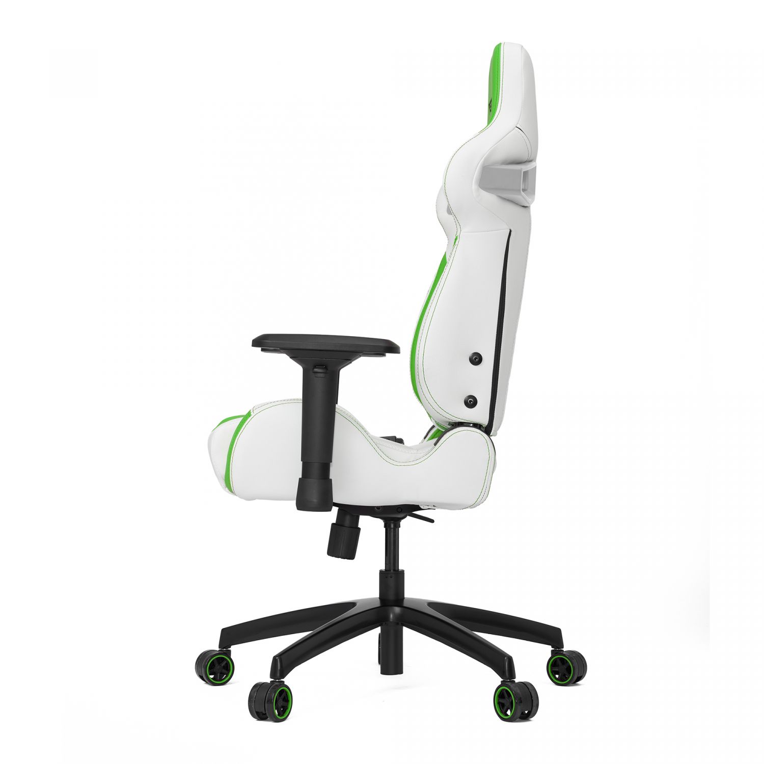 gaming chair white and green