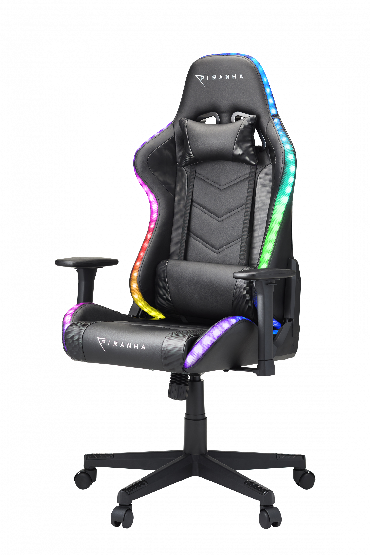 rainbow led gaming chair