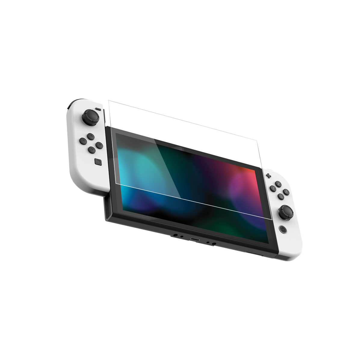 Screen Protection Kit Tempered for Nintendo Switch Oled : :  Protection Big Ben