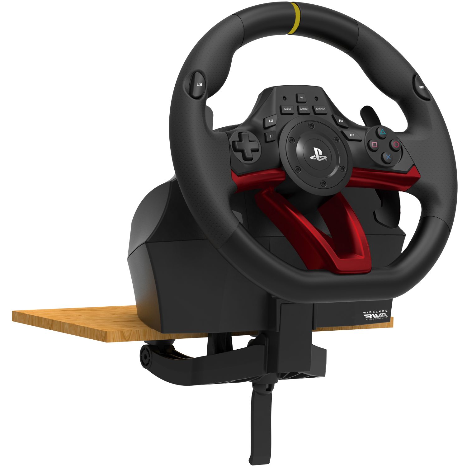 hori apex wireless racing wheel for ps4 & pc